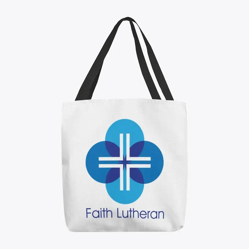 Faith Full Color Logo Tote Bag